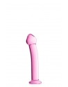 Dildo en verre rose point G 14 Glossy Toys