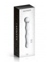 Dildo ondulé avec boule Glossy Toys 10 Clear