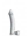 Dildo réaliste en verre Glossy Toys 15 Clear