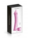 Dildo réaliste en verre Glossy Toys 15 Pink