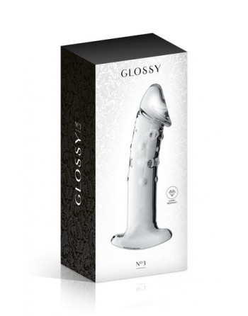 Dildo double stimulation Glossy Toys 3 Clear