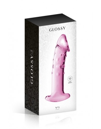 Dildo double stimulation Glossy Toys 3 Pink