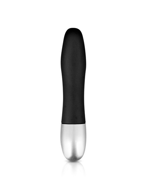 Vibromasseur lisse Glamy Finger Black