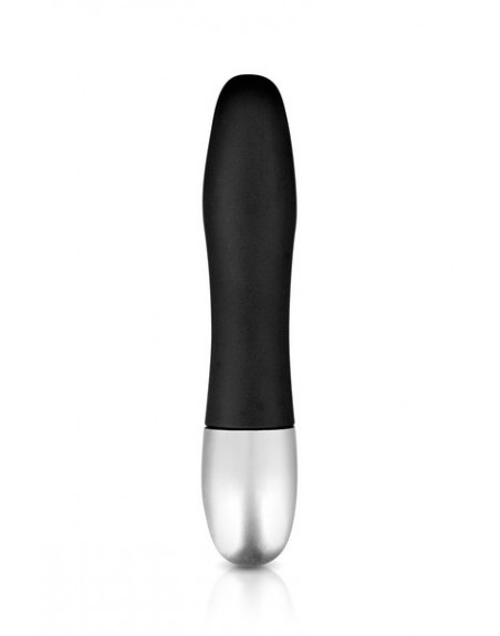 Vibromasseur lisse Glamy Finger Black