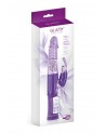 Vibromasseur rabbit violet USB 2 moteurs Glamy