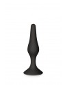 Plug anal ventouse noir Glamy M