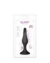 Plug anal ventouse noir Glamy M