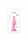 Plug anal ventouse rose Glamy M