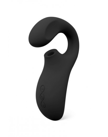 Stimulateur clitoris et point G noir Enigma LELO