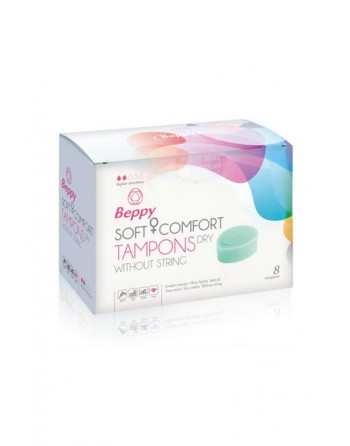 SOFT COMFORT TAMPONS DRY X8