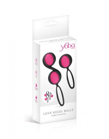 SET 2 KEGEL BALL BLACK