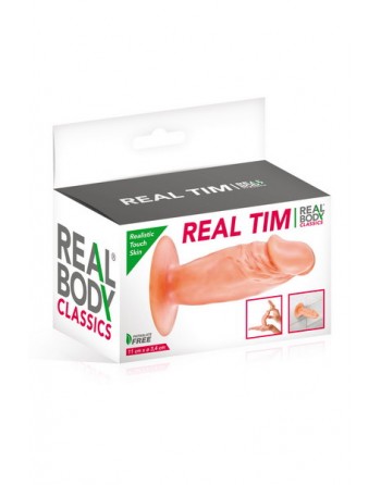 Plug anal réaliste avec gland Real Body Tim