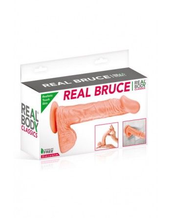 Gode réaliste 23cm Real Body Bruce