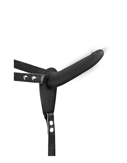 Gode ceinture noir vibrant Fetish Tentation Gode ceinture noir vibrant Fetish Tentation