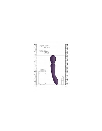 Enora - Wand & Vibrator - Purple VIVE019PUR