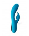 Vibromasseur rabbit bleu Dual Vibrator V2 Virgite