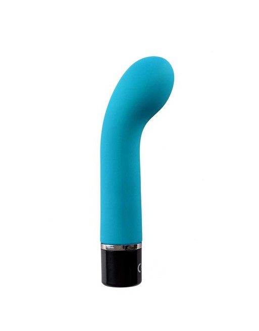 Stimulateur point G / clitoris bleu G-Spot Virgite