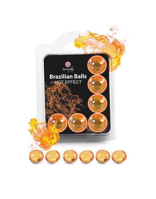 6 HOT EFFECT BRAZILIAN BALLS