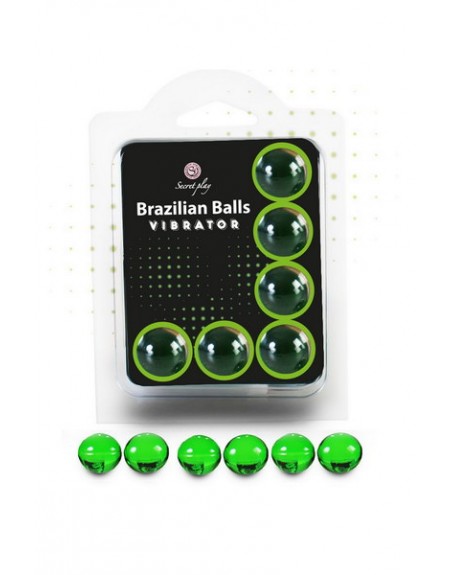 Boules brésiliennes x 6 Brazilian Balls Vibrator