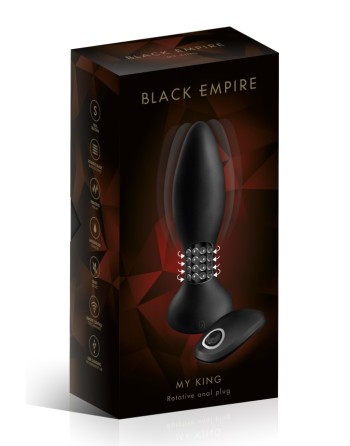 PLUG ANAL ANAL PLUG VIB MYKING NOIR