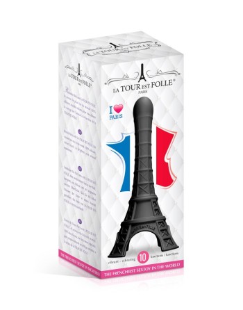 VIBROMASSEUR LA TOUR EST FOLLE VIB BLACK