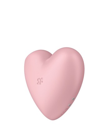 Stimulateur clitoridien SATISFYER CUTIE HEART ROSE