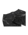 PANTALON HOMME ZIP NOIR M