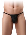 STRING HOMME MP041 NOIR T.U