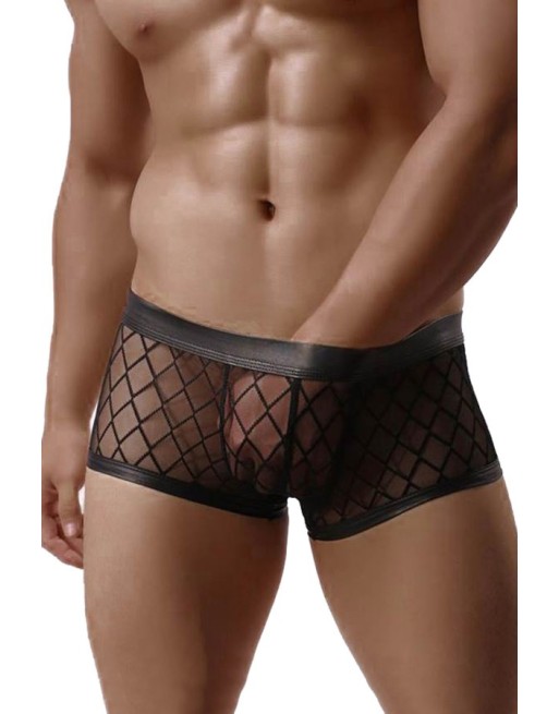 BOXER HOMME MP056 NOIR BOXER HOMME MP056 NOIR