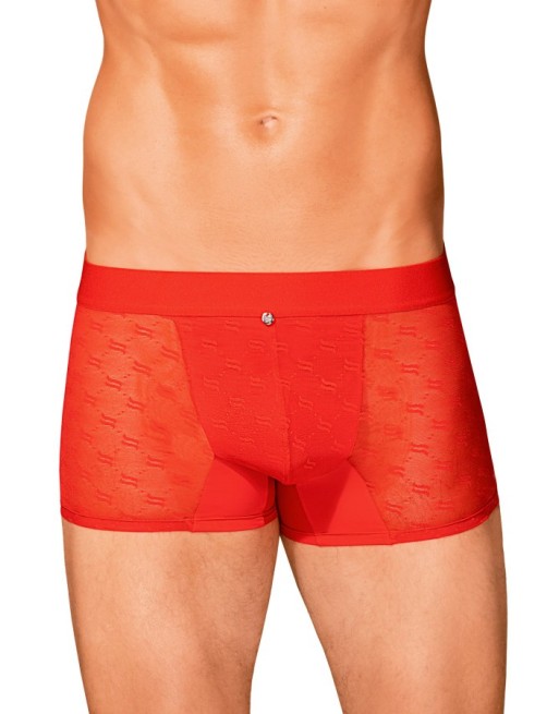 BOXER HOMME OBSESSIVER ROUGE