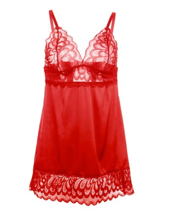 Nuisette string en dentelle