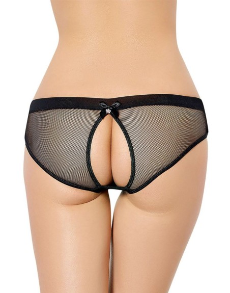 CULOTTE RESILLE NOIR S/M