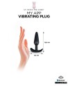 My App Vibrating Plug Black