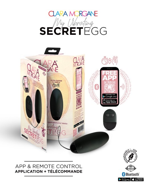 My Vibrating Secret EGG Black