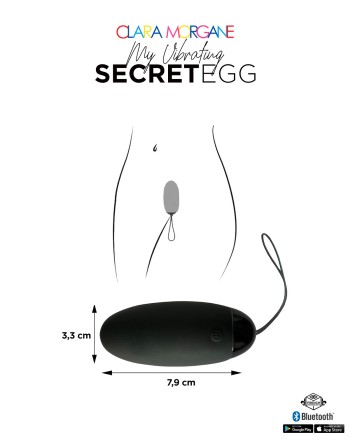 My Vibrating Secret EGG Black