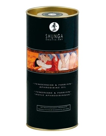 Huile chauffante Massage Aphrodisiaque Fraise vin pétillant