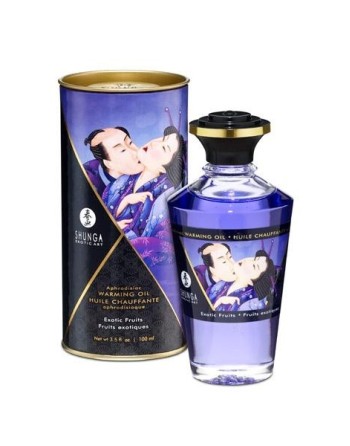 Huile chauffante Massage Aphrodisiaque Fruits Exotiques