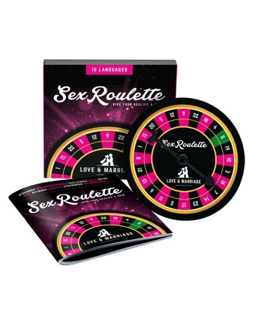 Love & Marriage Sex Roulette jeu couple amoureux