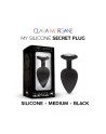 My Silicone Secret Plug LARGE BLACK