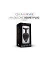 My Silicone Secret Plug LARGE BLACK