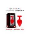 My Silicone Secret Plug MEDIUM RED