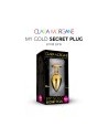 My GOLD Secret Plug LARGE PINK