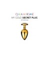 My GOLD Secret Plug SMALL BLUE