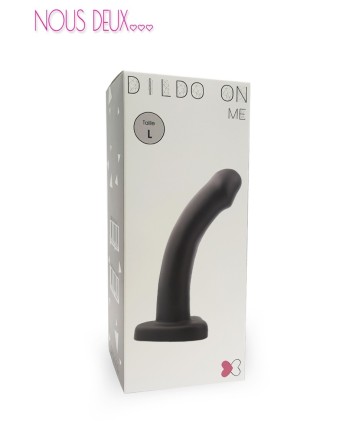 Dildo One Me Gode ventouse M noir