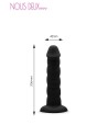 Dildo Spirale Me gode ventouse L noir