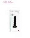 Dildo Spirale Me gode ventouse L noir