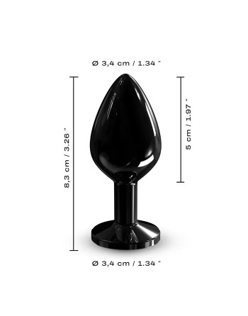 Plug Anal Bijou Diamond M