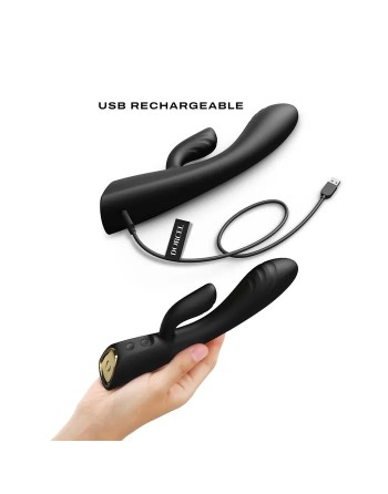 Vibromasseur Flexi Rabbit noir