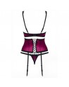 861-SEG-5 Ensemble 3 pcs - Cerise 