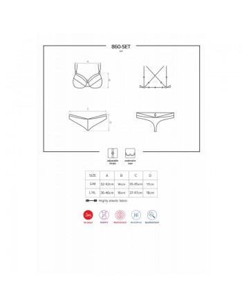 860-SET-3 Ensemble 2 pcs - Rouge